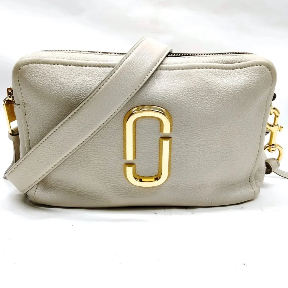 SOLD Authentic MARC JACOBS  Crossbody Bag Leather - Picture 2 of 16